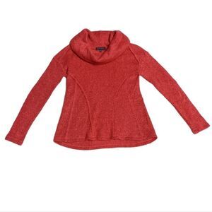 Anthropologie Sanctuary Cowl Neck Sweater Red Size Small